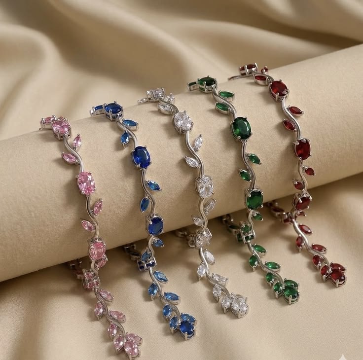 Diamond Tulip Bracelet